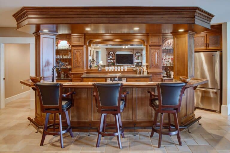 Custom Wet bar in Diamond Lake MI