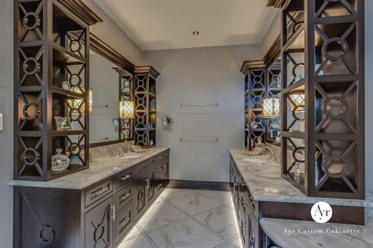 Custom bathroom cabinets in Stevensville Mi