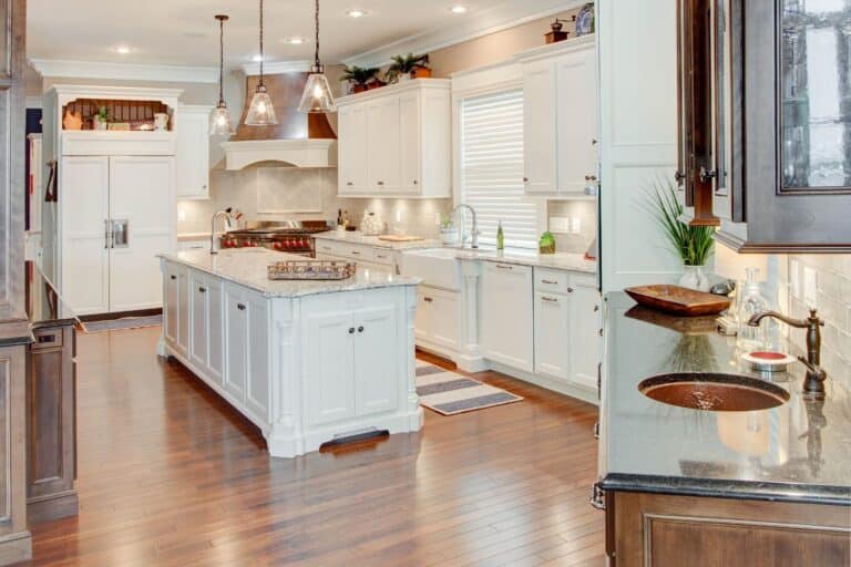 View of side of kitchen in Diamond Lake MI with sink and corner details