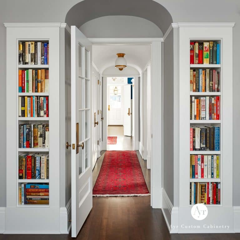 custom upright bookshelfs in evanston il