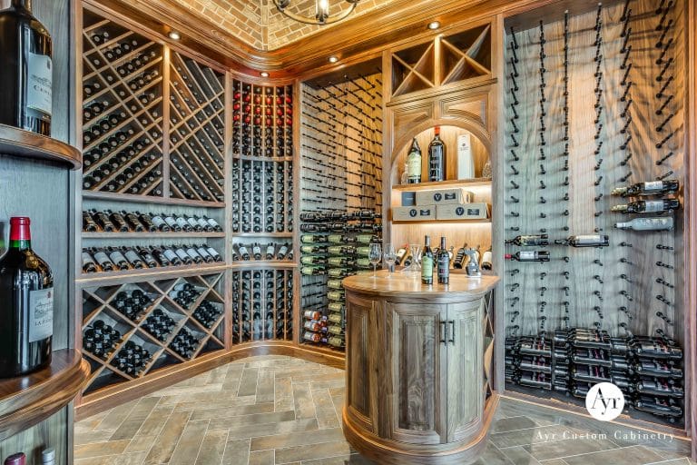 custom wine shelves in chicago illinois