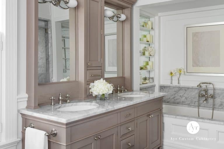 evanston illinois custom bathroom vanity