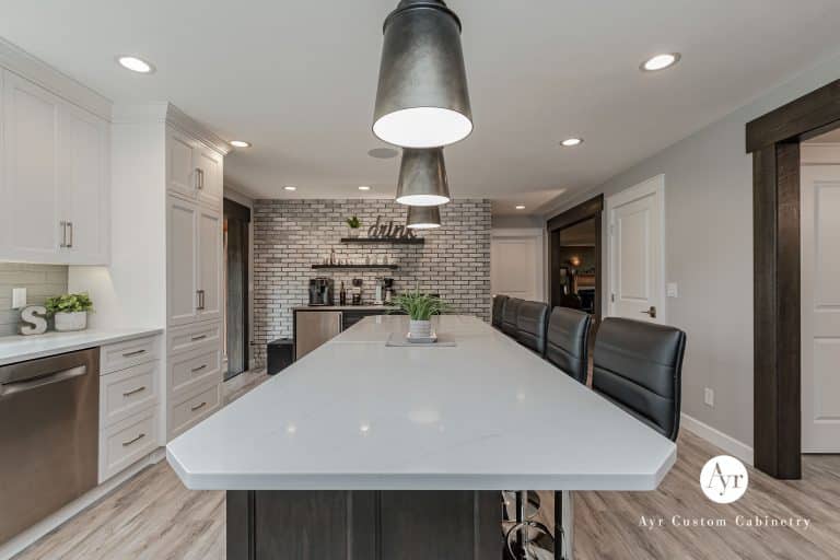 custom kitchen island in nappanee indiana