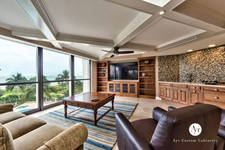 custom wet bar cabinets in valparaiso in