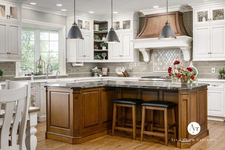 custom amish built kitchen in bremen, in