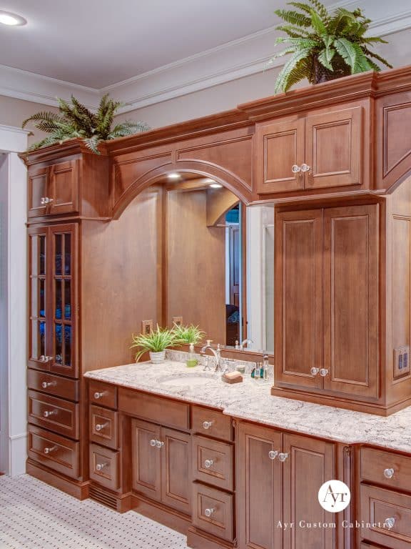 custom bathroom cabinets in diamond lake michigan