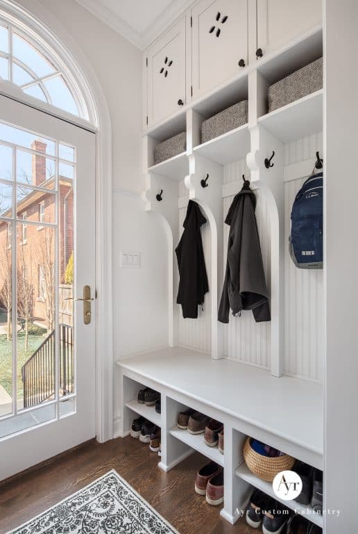 mudroom cabinetry in evanston il