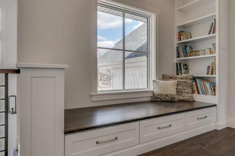 custom window seat in middlebury in