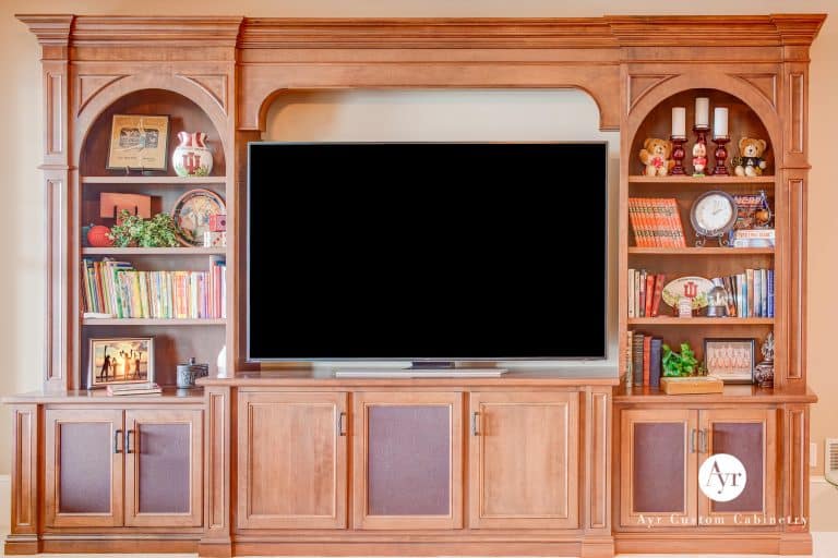 custom entertainment center