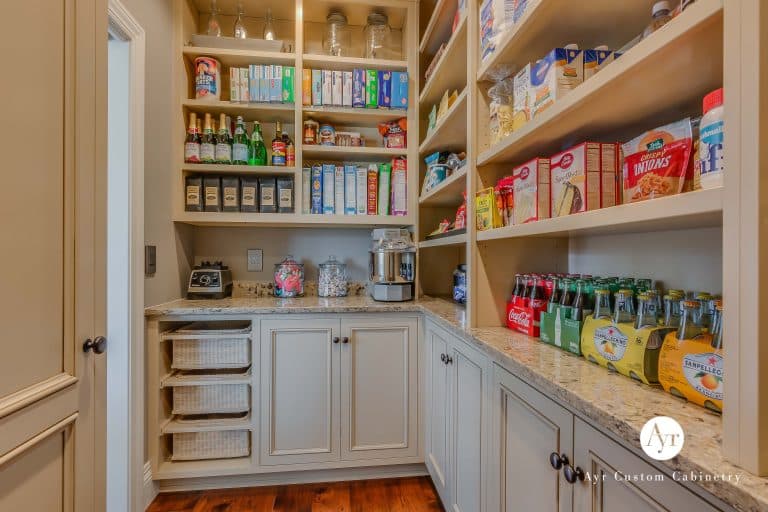 custom pantry cabinets