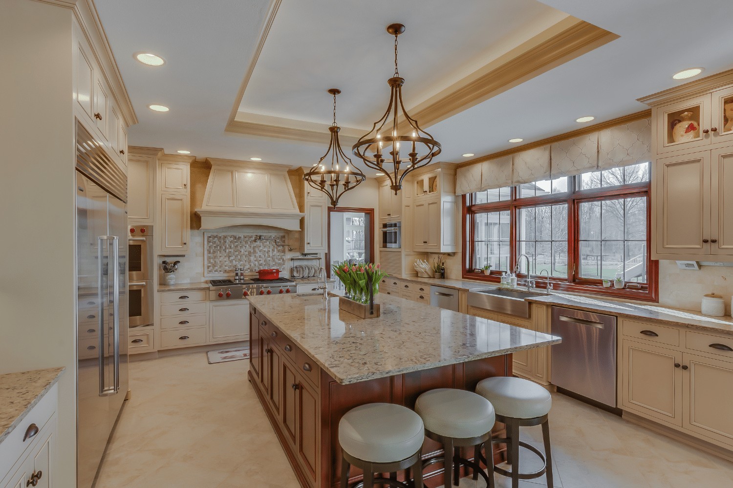 beautiful kitchen custom cabinetry